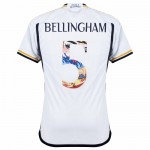 Günstige Fußballtrikots Real Madrid Bellingham 5 Heimtrikot 2023-24 Kurzarm